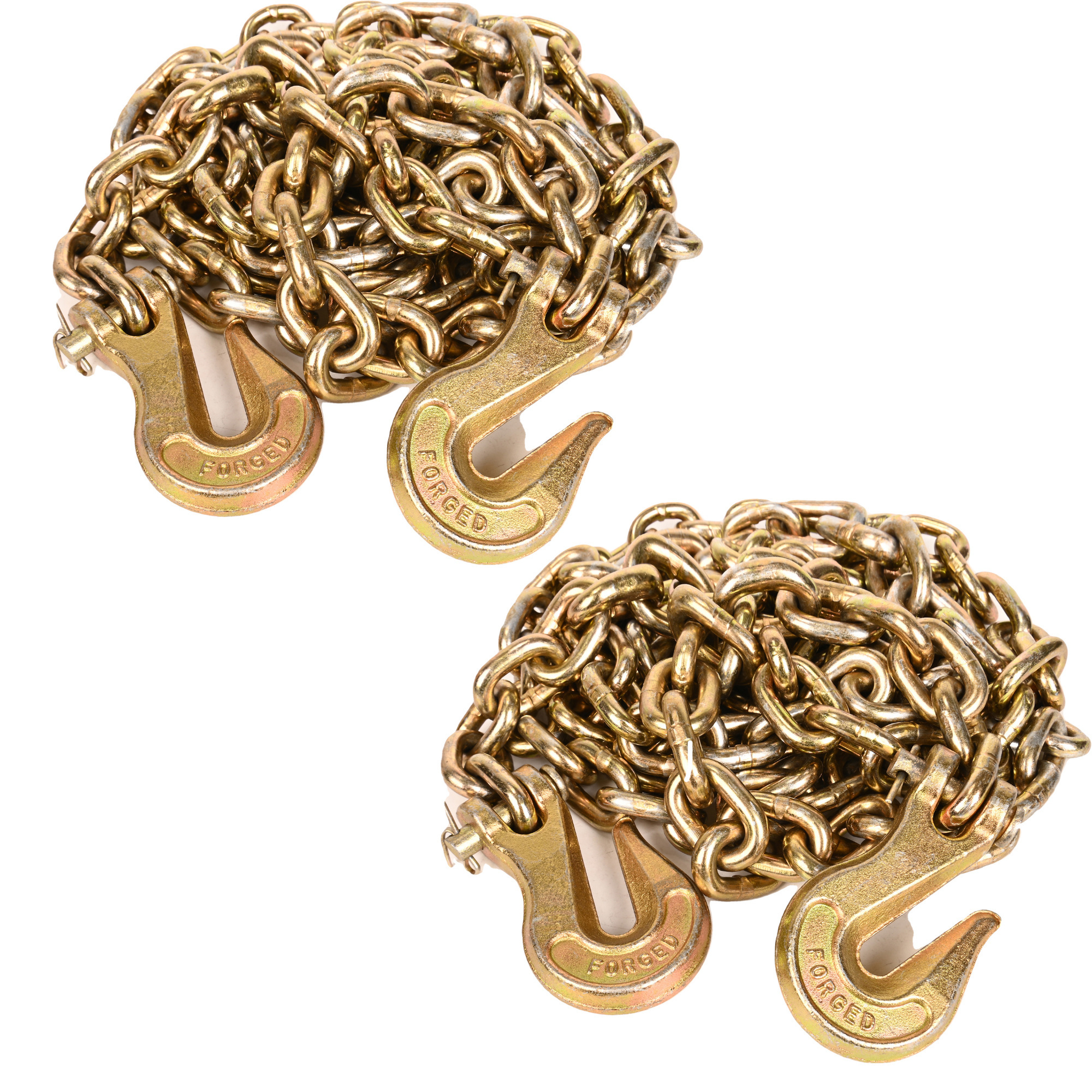 EISEN Transport Chain, 5/16 Inch x 10 Feet, Hooks Included, 4-Pack, Model EI022A4
